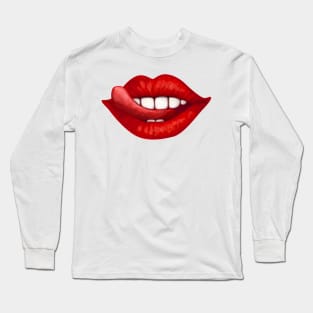 Lips Long Sleeve T-Shirt